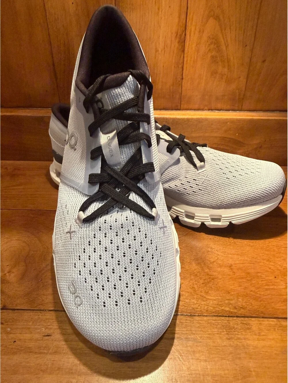 New On Cloud X 4 Blue Glacier/Stone Men's Running Shoes Size 9.5